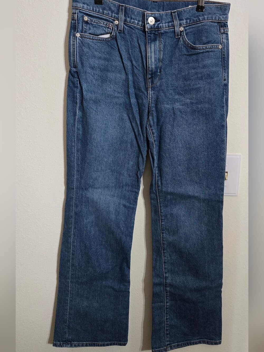 AYR Women's Straight-Leg Indigo Jeans